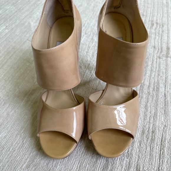 Jimmy Choo Zip Stiletto Heels for Women for sale | eBay Jimmy Choo “Private” nude cuff open-toe sandals - 11